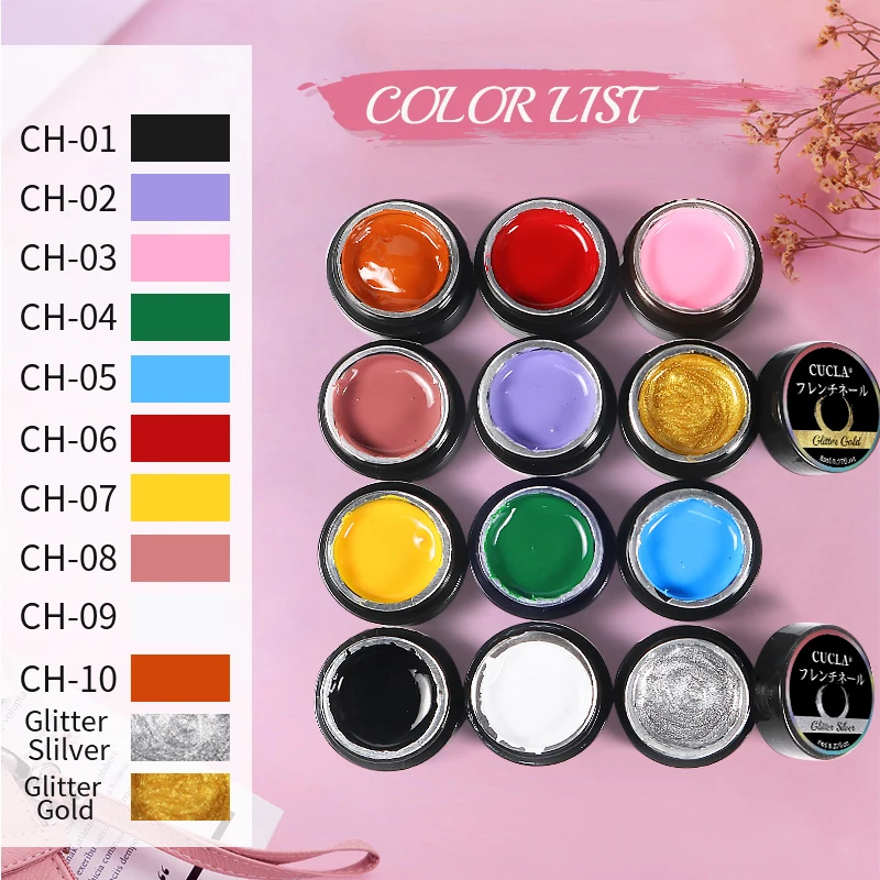 12 Colors High Saturation Nail Gel Flower Drawing Quick Dry Waterproof DIY Design Long Lasting Easy To Wear Art TSLM2 | Красота и