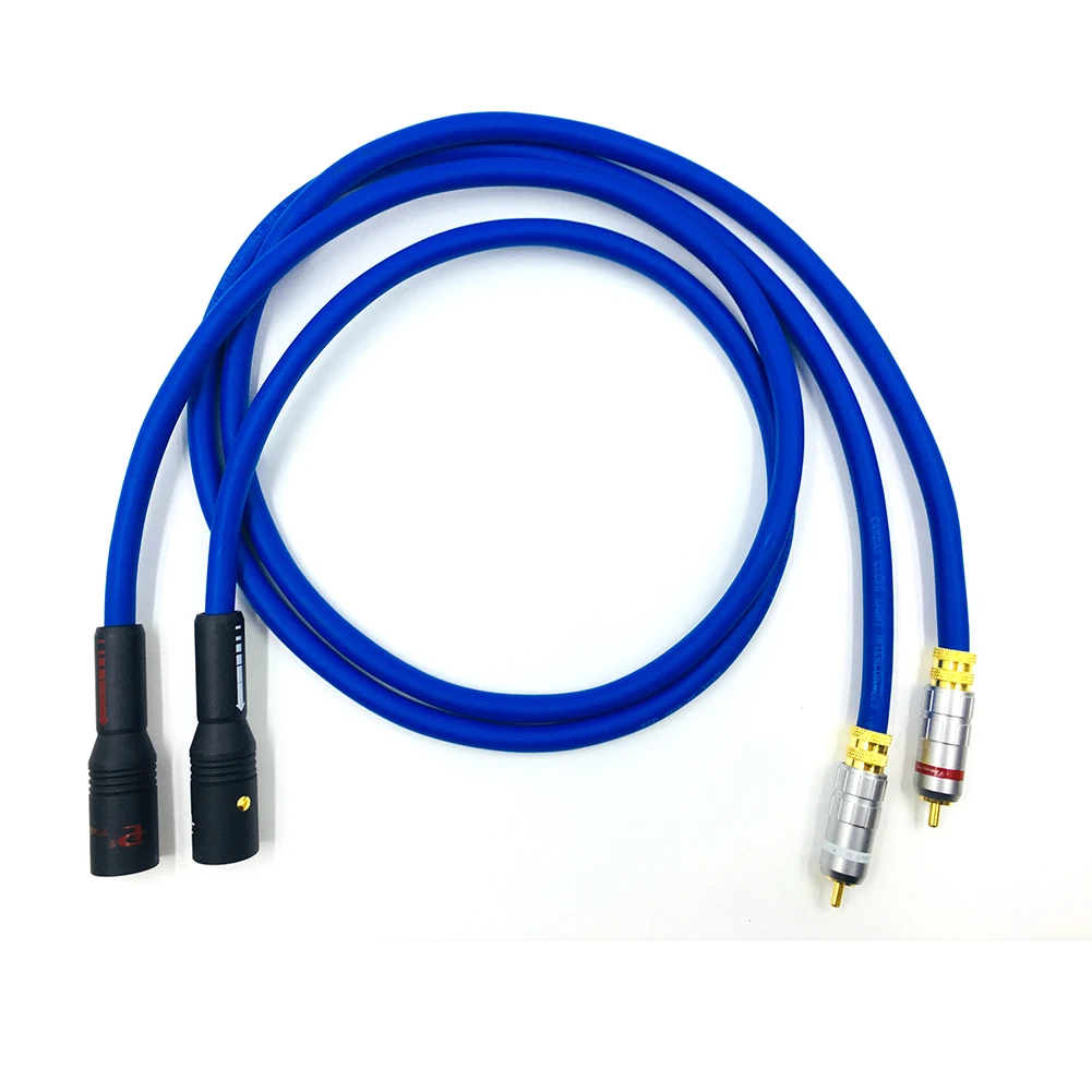 1 пара 2шт H Hi end HIFI Cardas XLR для мужчин RCA аудио кабель кабели провода линия|Кабели VGA| |