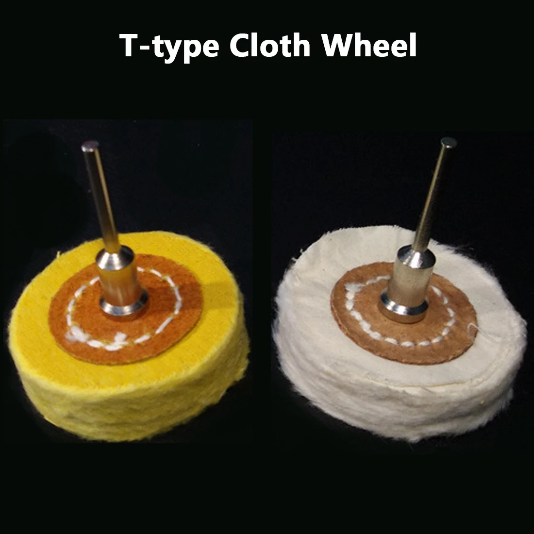 

Rotary Abrasive T-type polishing polishing wheel cloth Dremel grinding wheel brush Dremel accessories cotton thread polishing