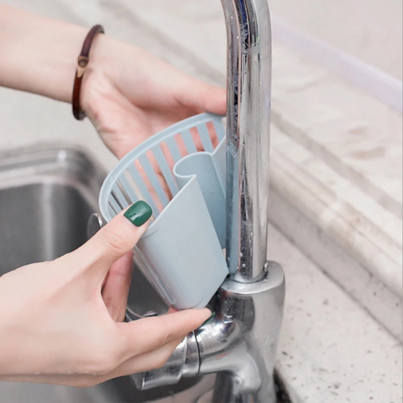 

1Pcs PP Plastic Bathroom Shelves Shower Bar Storage Basket Tray Holder Organizer Shower Storage Holder Kitchen Accessory (Blue)