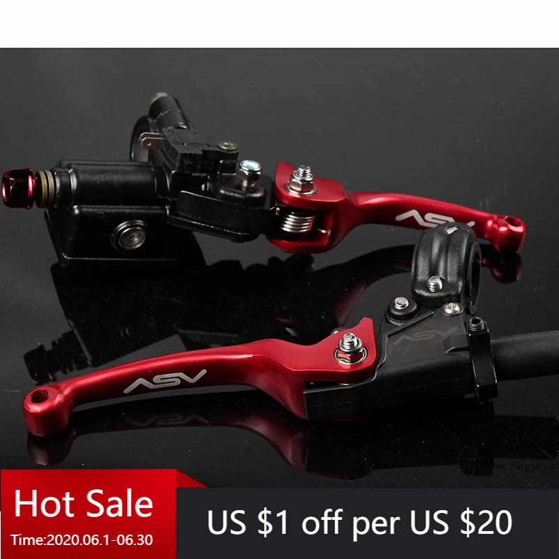 Складной тормозной рычаг с ЧПУ сцепления ASV передним насосом подходит для