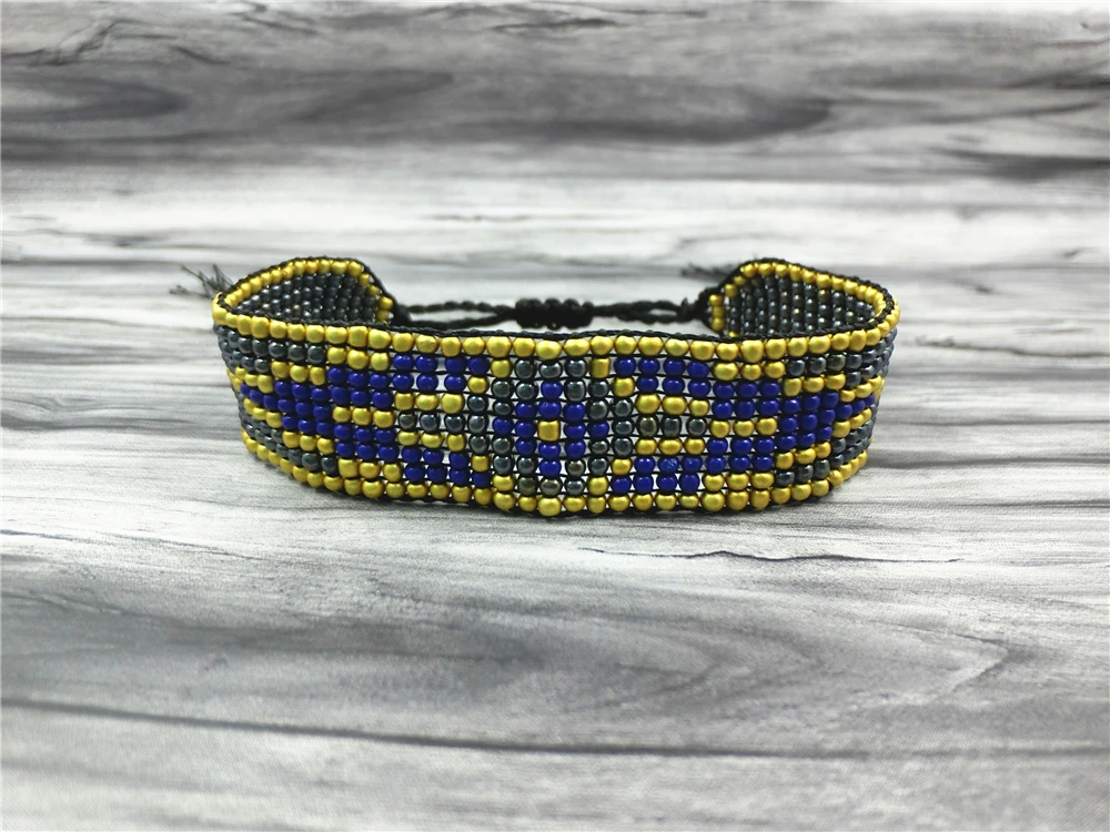 AMIU ручной браслет дружбы хиппи цветной бисер очарование Модные браслеты из