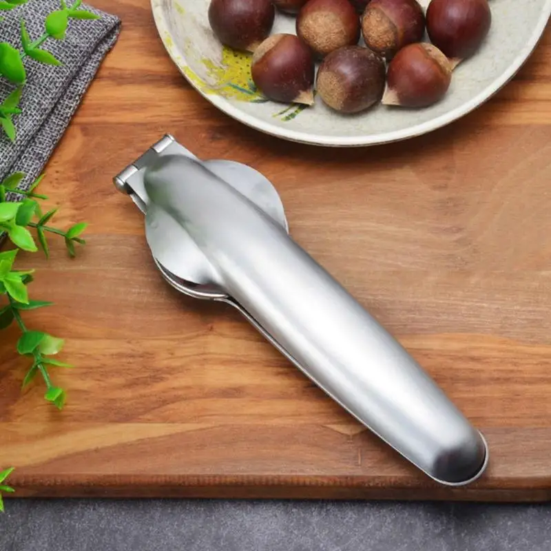 Stainless Steel 2 in 1 Quick Chestnut Clip Walnut Pliers Metal NutCracker Sheller Nut Opener Kitchen Tools Cutter Gadgets | Дом и сад