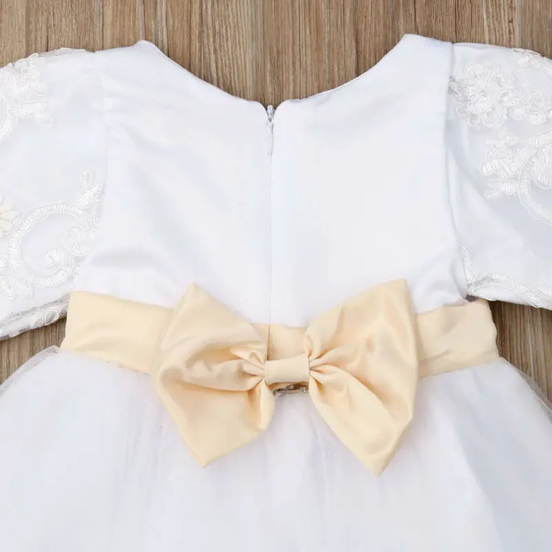 Emmababy платья принцессы с цветочным рисунком для маленьких девочек кружевные