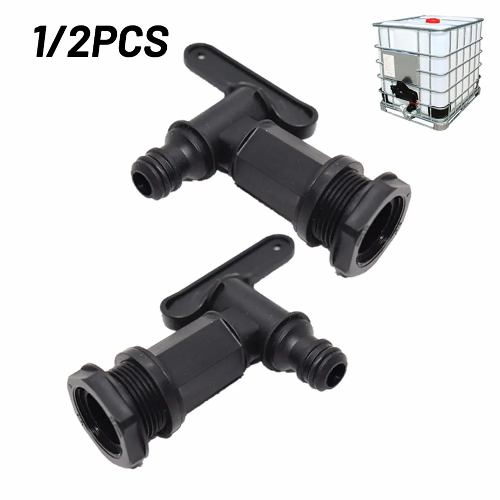

1/2 Pcs IBC Tank Adapter 3/4 Inch Spare Parts Barrel Joint Exhaust Faucet Connection Accessories