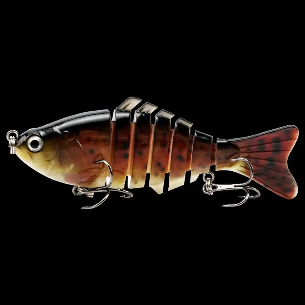 

5pcs Fishing Baits Trolling Swim Minnow Wobbler Multi-section Hard Bait Artificial Crankbait JerkBait Fishing Tackle Lure