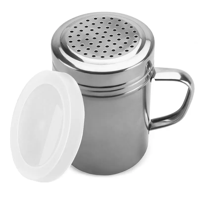 Seasoning Bottle Stainless Steel Salt Pepper Seasoning Spice Condiment Shaker With Pour Holes Kitchen Tool Accessories