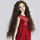 13 14 16 18 Bjd sd парик длинные волнистые волосы высокотемпературный парик для шарнирной куклы