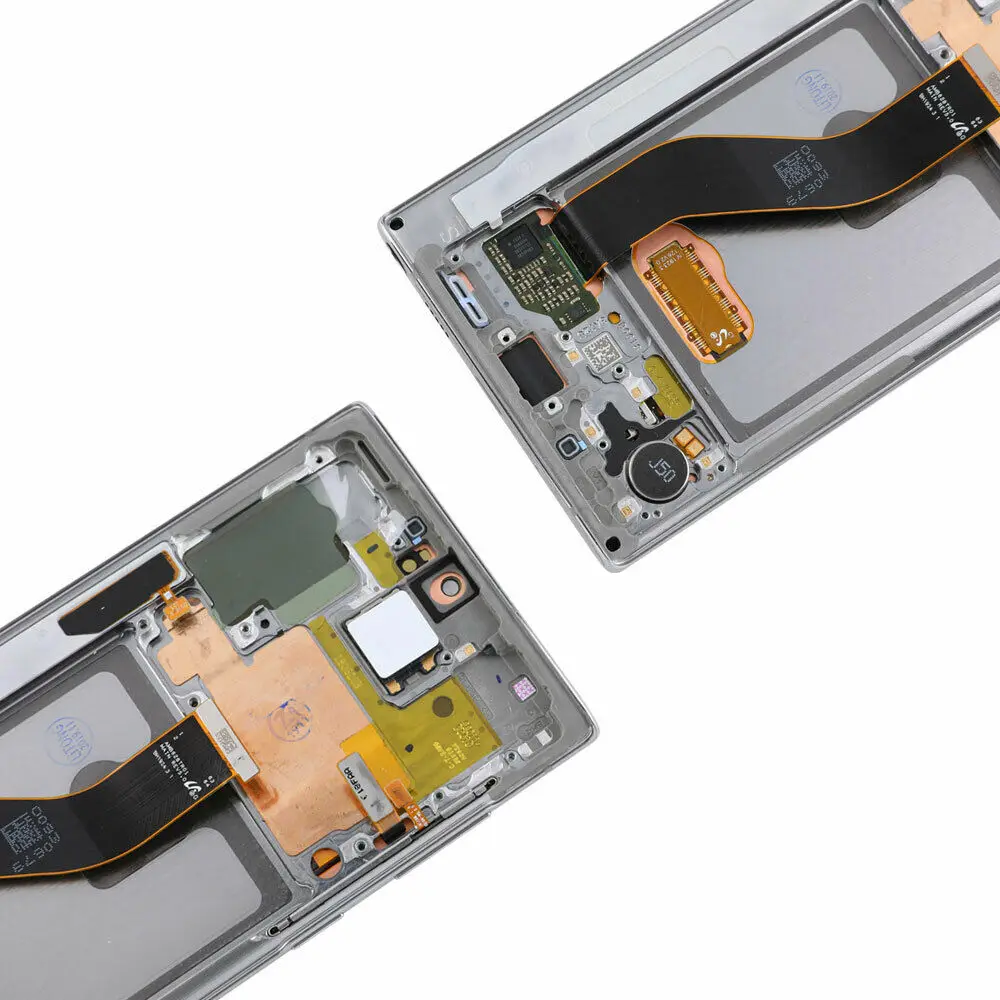 

Original AMOLED for Samsung Galaxy Note 10 N970F LCD Display with Touch Digitizer and Frame Assembly Replacement 100% Tested