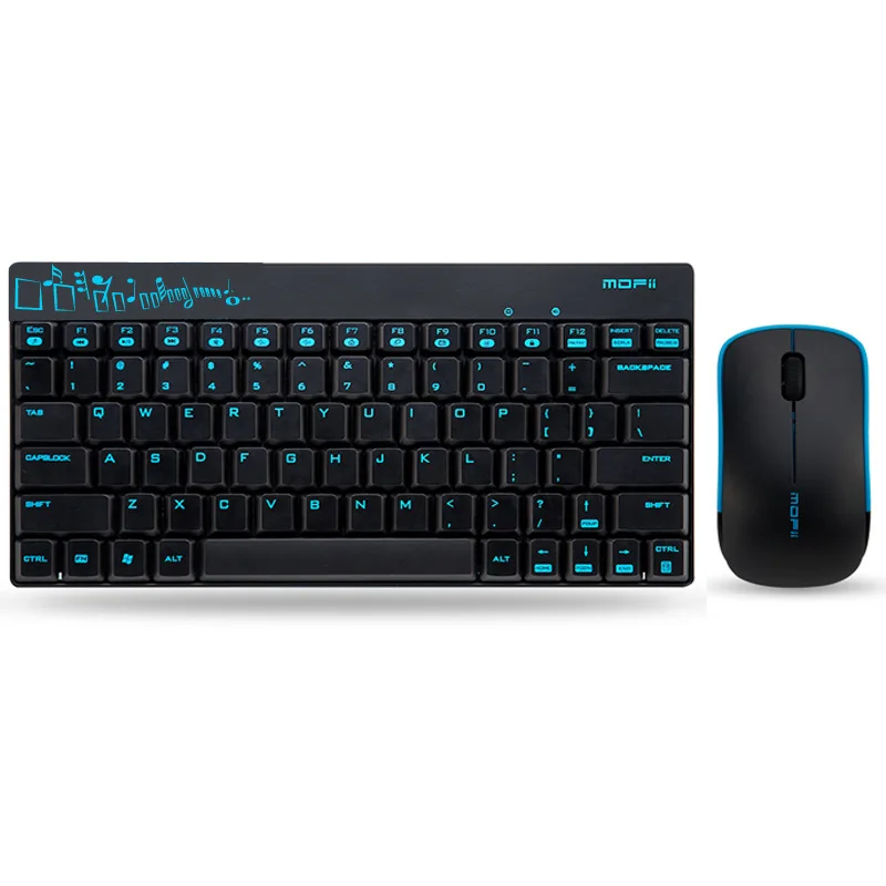 

Wireless Keyboard and Mouse 87 Key 2.4G Office AAA and AA BatteriesFor Tablet/ Laptop/ Desktop Computer
