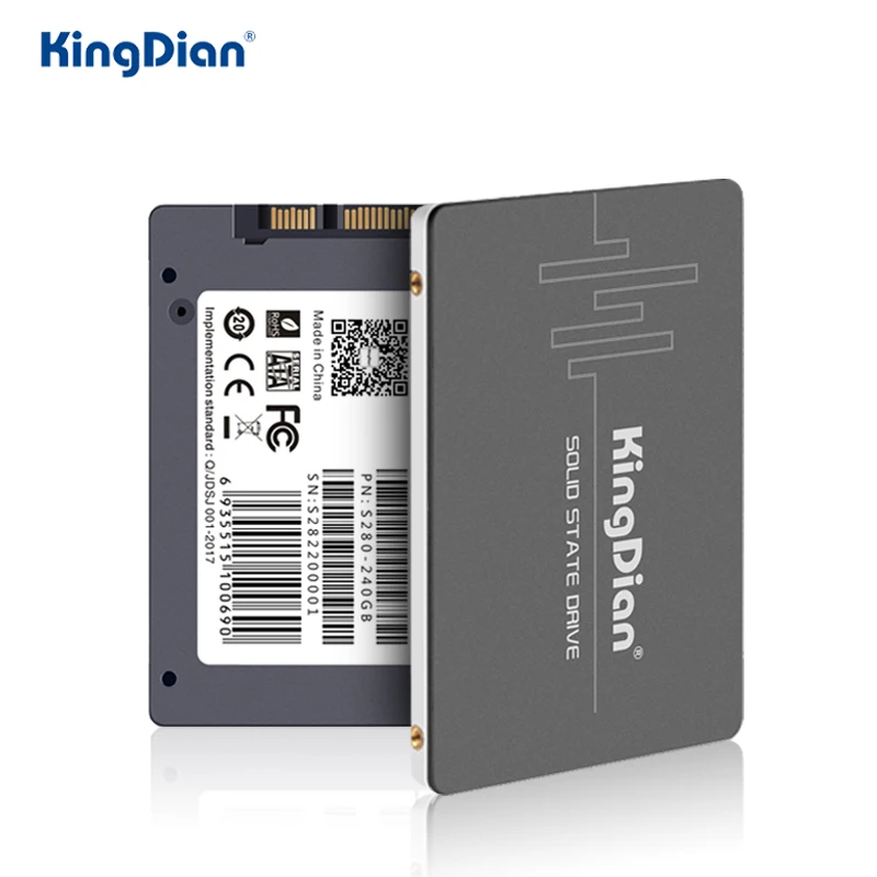 Внутренний твердотельный накопитель KingDian 2 ТБ SSD SATA SATAIII 5 дюйма 128 ГБ для