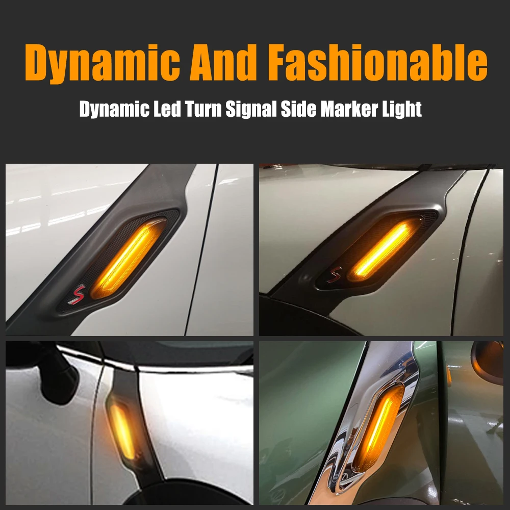 Поворотный сигнал для BMW Mini R60 Countryman R61 Paceman светодиодный поворотник с