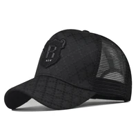 r embroidery baseball casquatte caps hip hop bone men breathable mesh visor hats women streetwear trucker cap wholesale