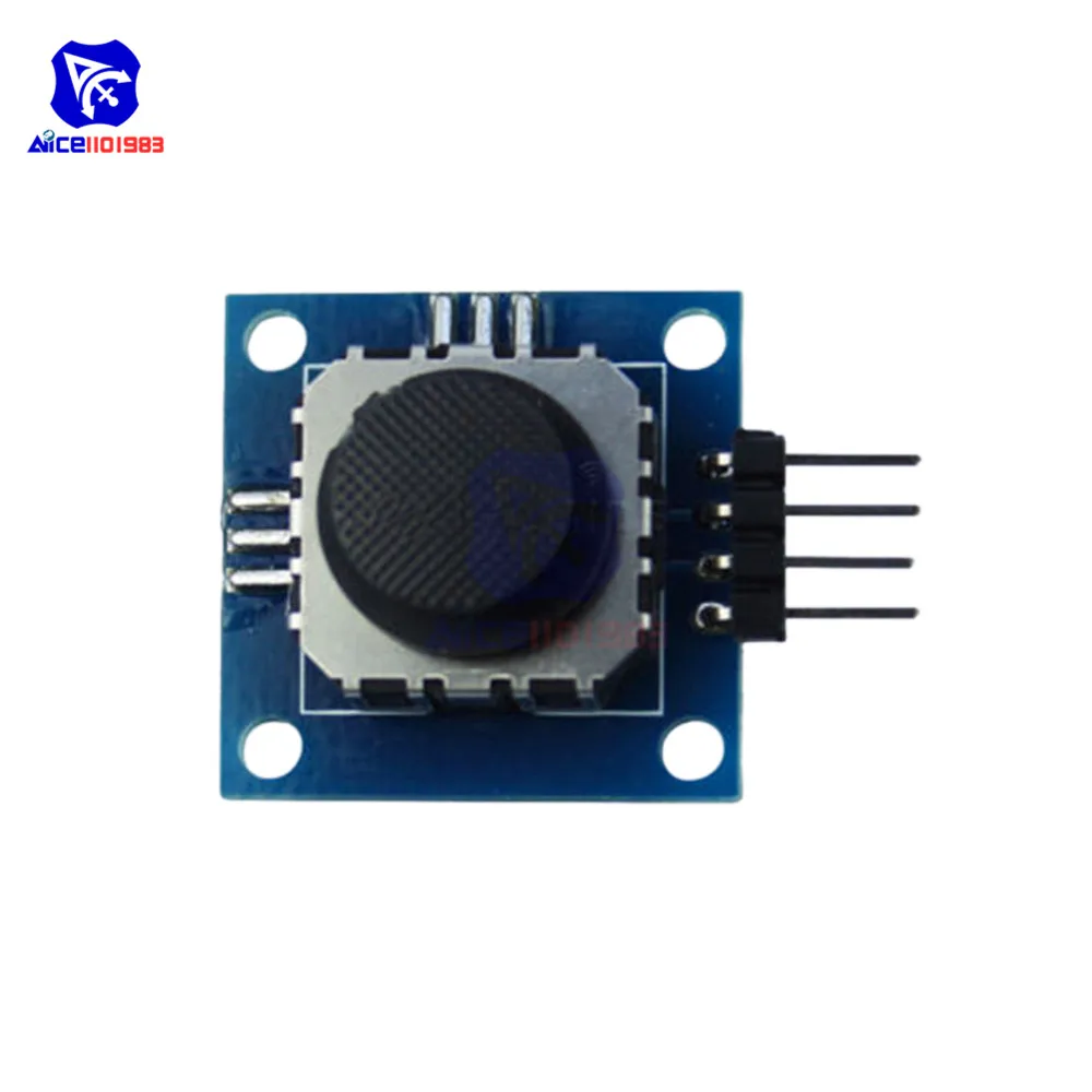 Двухосевой аналоговый игровой джойстик diymore модуль 3 в 5 для Arduino PSP джойстик|joystick