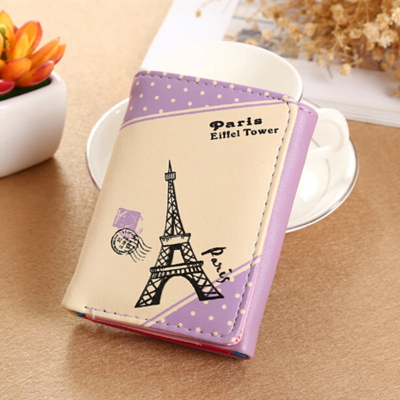 

Women's Short Wallet Fashion Coin Purse Card Holder Ladies Clutch Bag Korean Cute Simple Pink Little Mini Girl Multifunctional