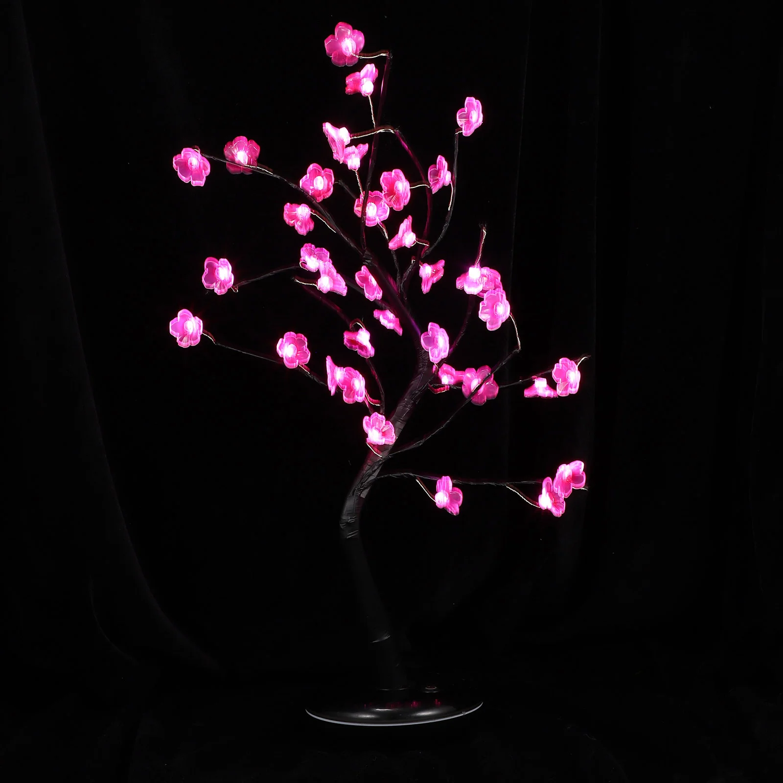 

1 Set Wintersweet Light Household Adjustable Light Decorative Home Bedside Lamp