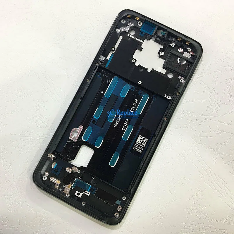 Для Oneplus 6T 1 + 6t средняя рамка Крышка Чехол спереди Корпус шасси телефон ободок