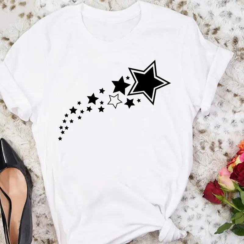 

Women Butterfly Cartoon 2021 Cute 90s Clothing Trend Summer Female Tshirts Fashion Clothes Graphic T Top Lady Print Tee T-Shirt
