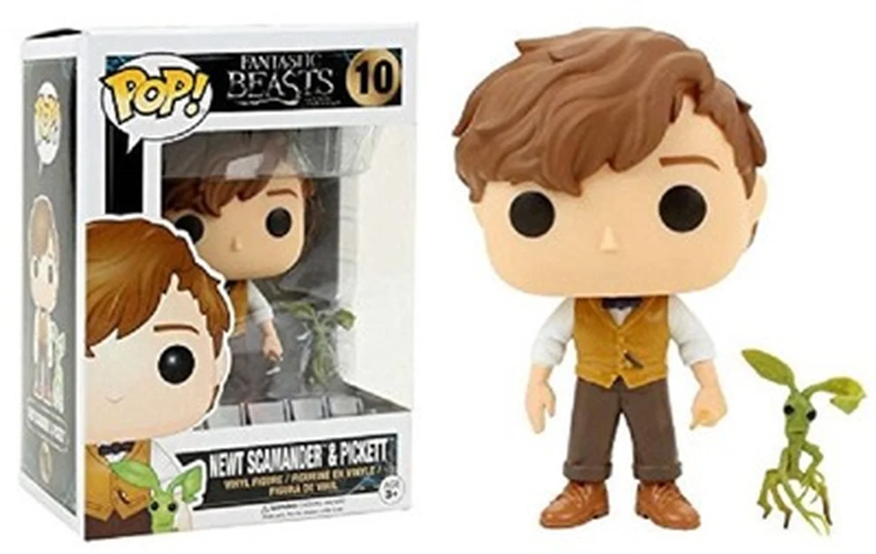 Funko POP рисунок фантастических зверей и где их найти Тритон NIFFLER Аниме фигурки из