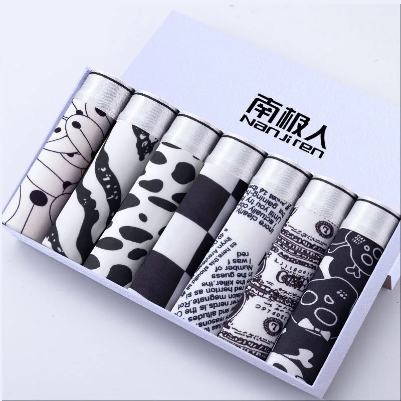 

Boxershorts Men Cartoon Printed Breathable Comfortable Underwear Man Boxers Elastic Shorts Underpants Male Soft Boxer Panties