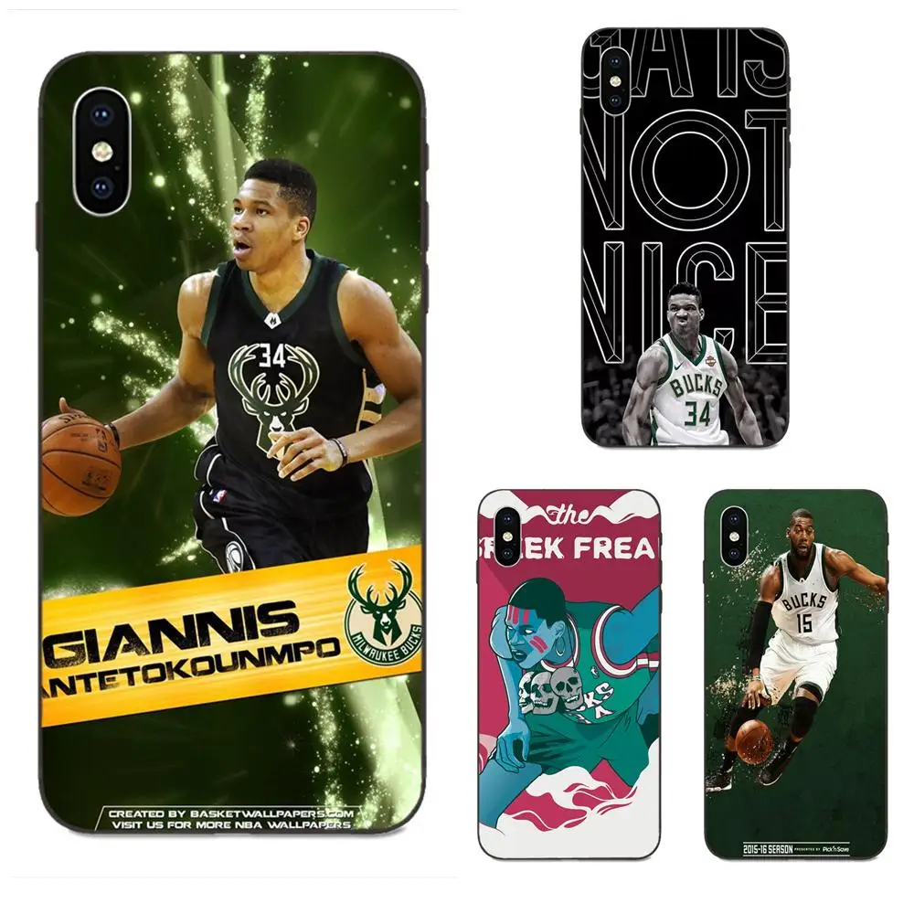 Мягкий ТПУ милый чехол Giannis Antetokounmpo для Galaxy A3 A5 A6 A6s A7 A8 A9 A10 A20E A30 A40 A50 A60 A70 A80 A90 Plus