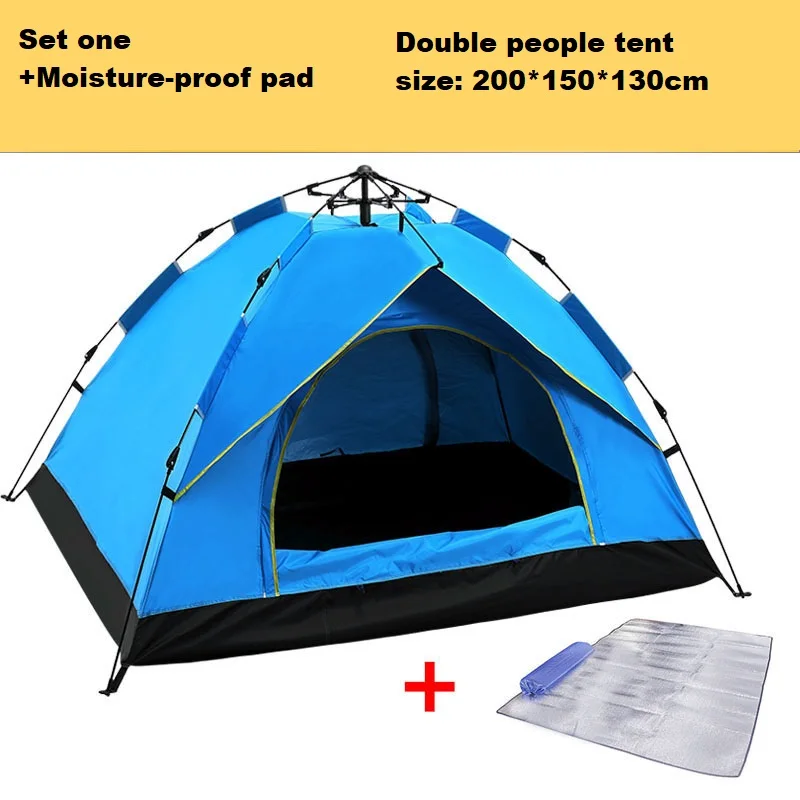 210D ткань Оксфорд для кемпинга на открытом воздухе Двойные люди автоматический