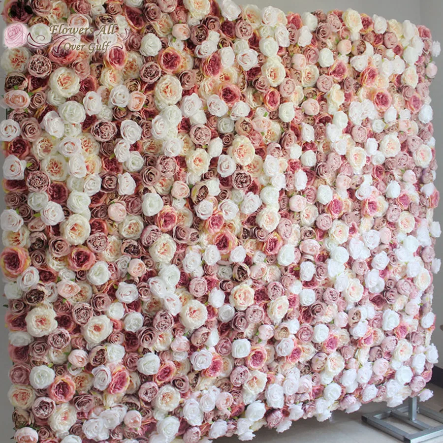 3D искусственные цветы настенная панель свадебное украшение на стену свадебный