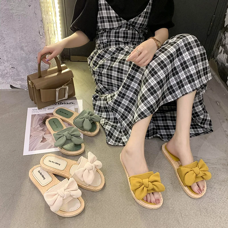 Women's New Ins Fashion Slippers  women slippers  house slippers  shoes woman Skid resistance and wear resistance