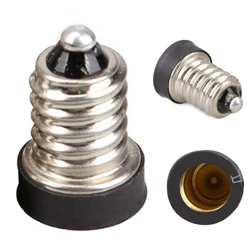 

1 Pc E14 to E12 Base Adapter Converter Lamp Holder Lamp Adapter CFE