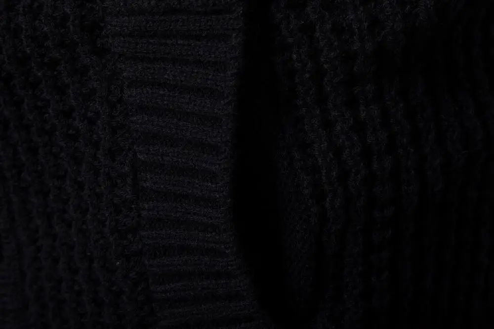 Мужские свитера 2019 осень зима модные повседневные облегающие хлопковые вязаные