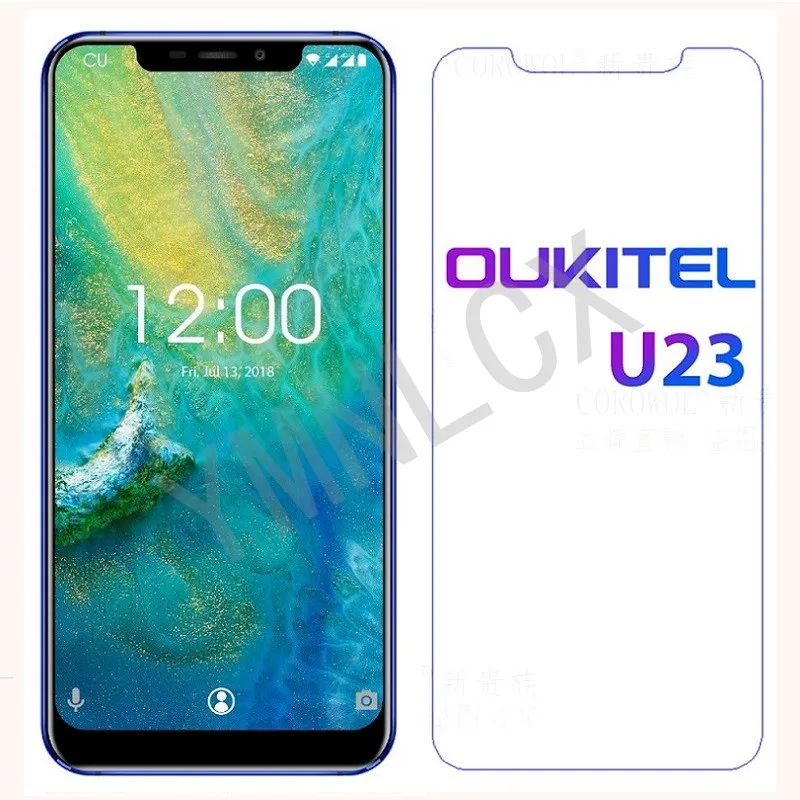Закаленное стекло 9H 2.5D для Oukitel U23 Высококачественная Защита экрана смартфона U 23