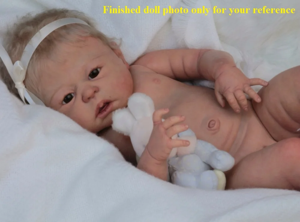 NPK Dakota reborn doll kit сделай сам неокрашенный пустой очень мягкий полный виниловый