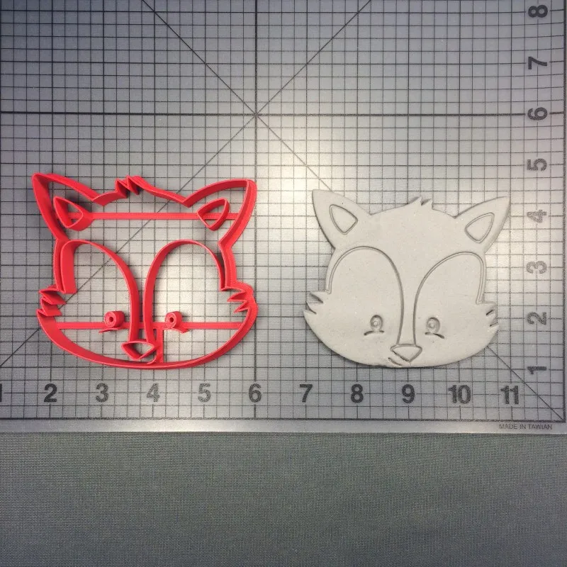 Печенье с изображением Милого Животного лисы для детского дня рождения