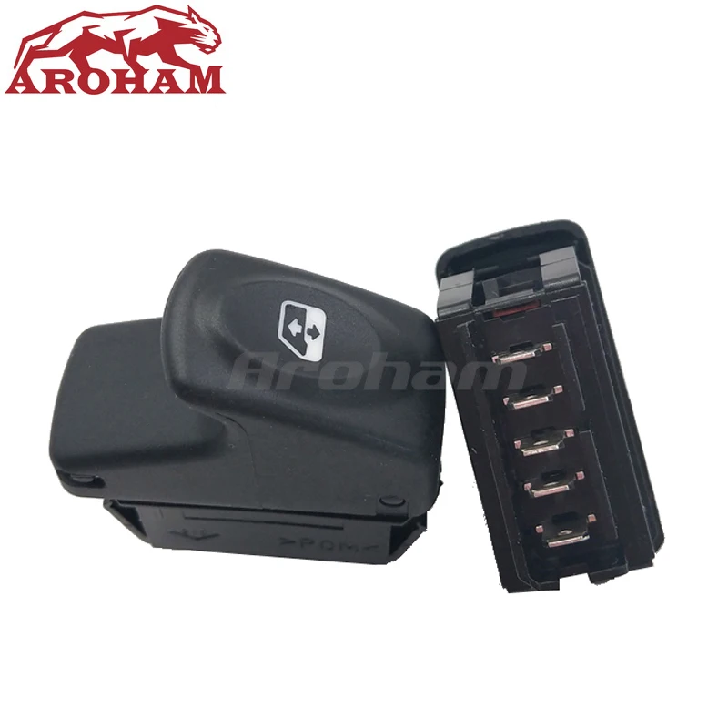 Бесплатная доставка! 2 шт. новая электрическая кнопка включения зеркала для Renault