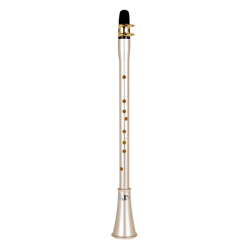 

IRIN Mini Clarinet Sax Compact Eb Key Clarinet-Saxophone ABS Wind Instrument for Beginners with Carry Bag