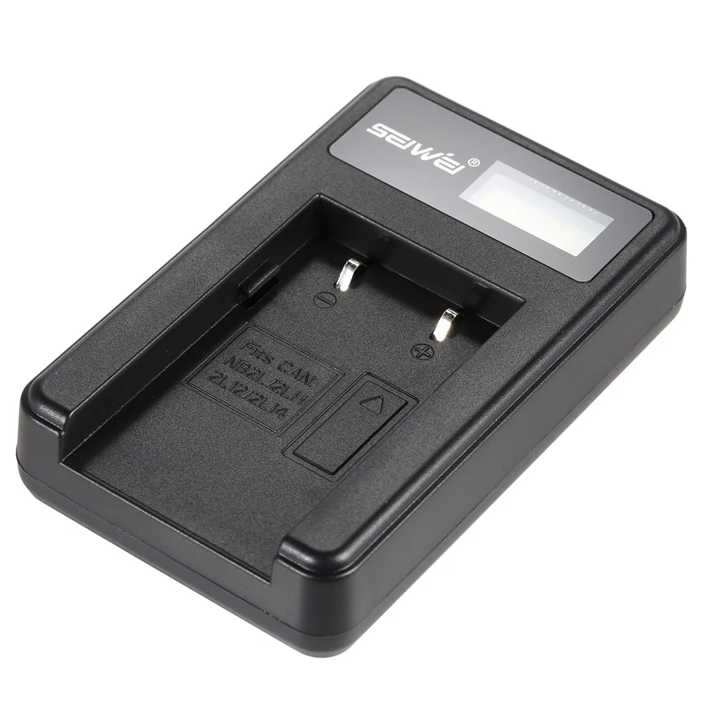 Литий ионная аккумуляторная батарея Andoer 2 шт. 7 В 1200 мА · ч с ЖК дисплеем usb зарядным