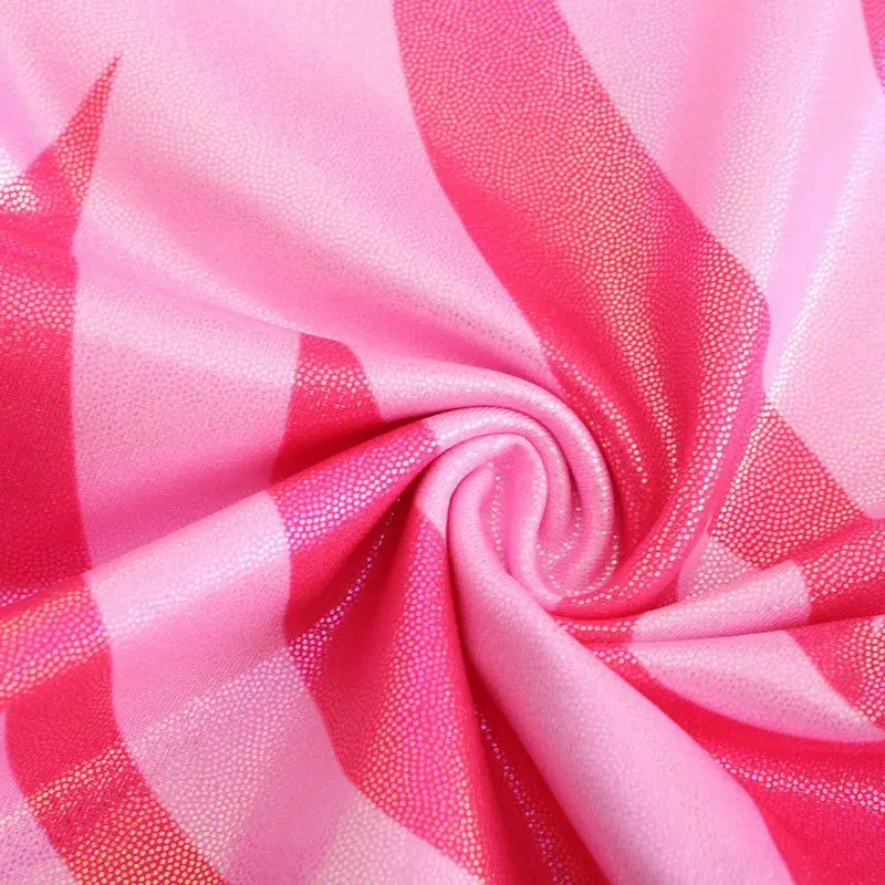 

Children Girls Diamante Long-Sleeved Ballet Practice Dance Clothes Gymnastics Bright Color Tights