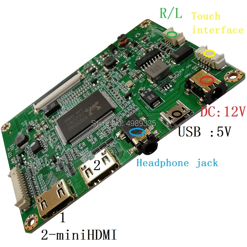 2K монитор дисплей Сенсорная панель комплект 2560X1600 для Raspberry Pi Android win system10.1 |