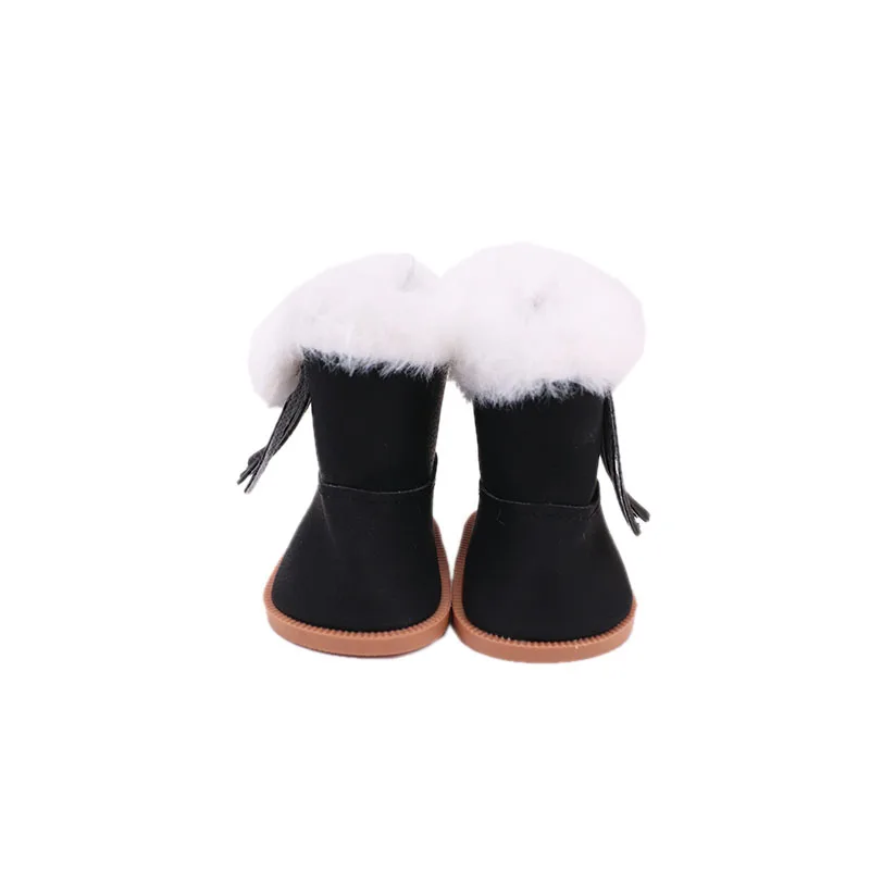Doll 9 Styles Fashion Winter Boots For 18 Inch American&43 Cm Born Baby Generation Girl's Russian DIY Toy Gift images - 6