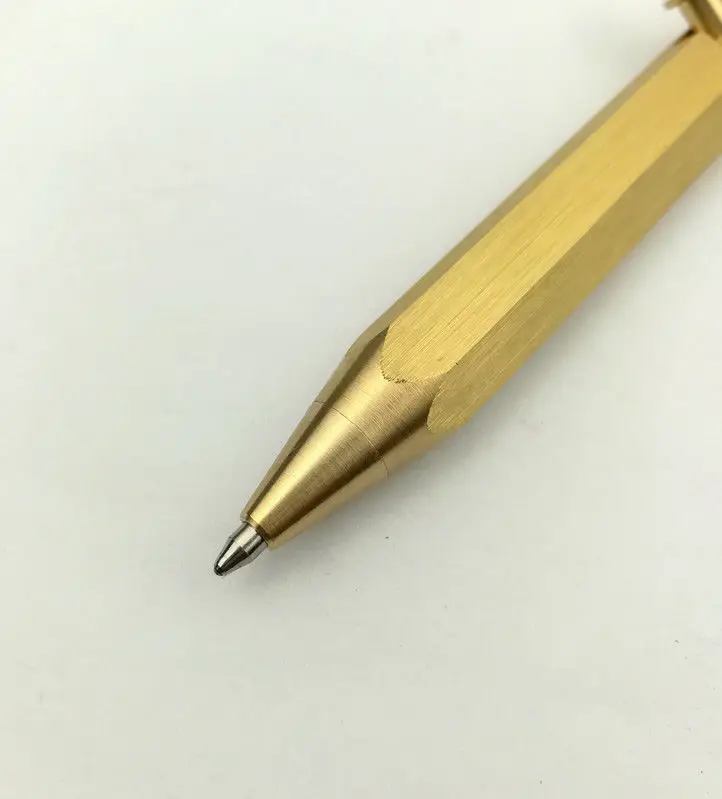 Латунь Медь Металл Мини Болт действие гелевая ручка Брелоки Подвеска мужские