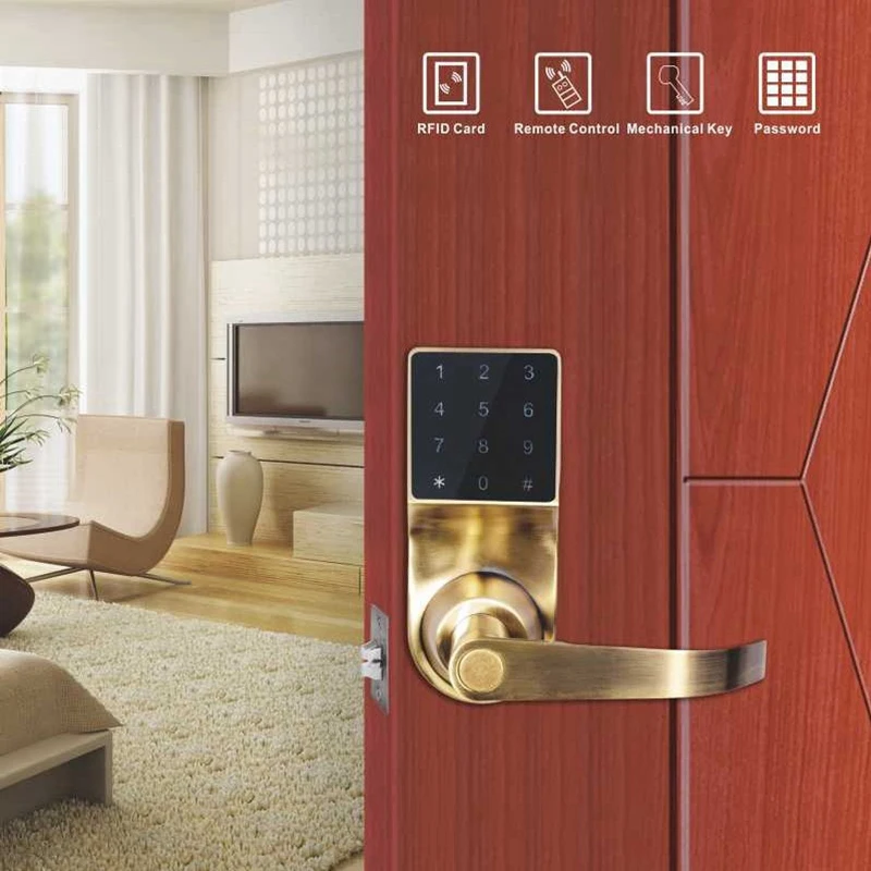 Контактная блокировка экрана пароль ключ дверной замок цифровая клавиатура