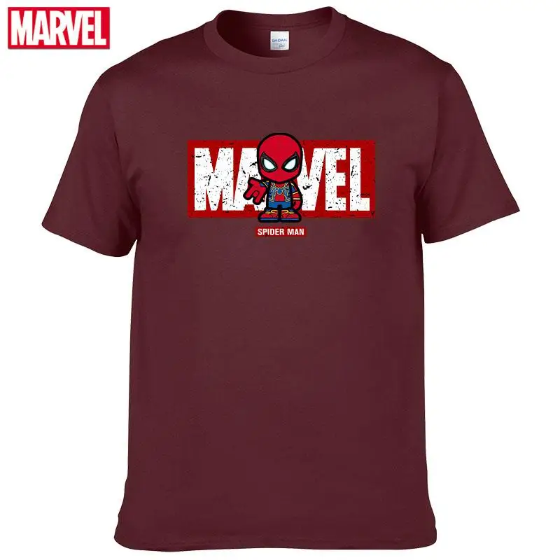 Футболка мужская с принтом мстители летняя хлопковая футболка коротким рукавом