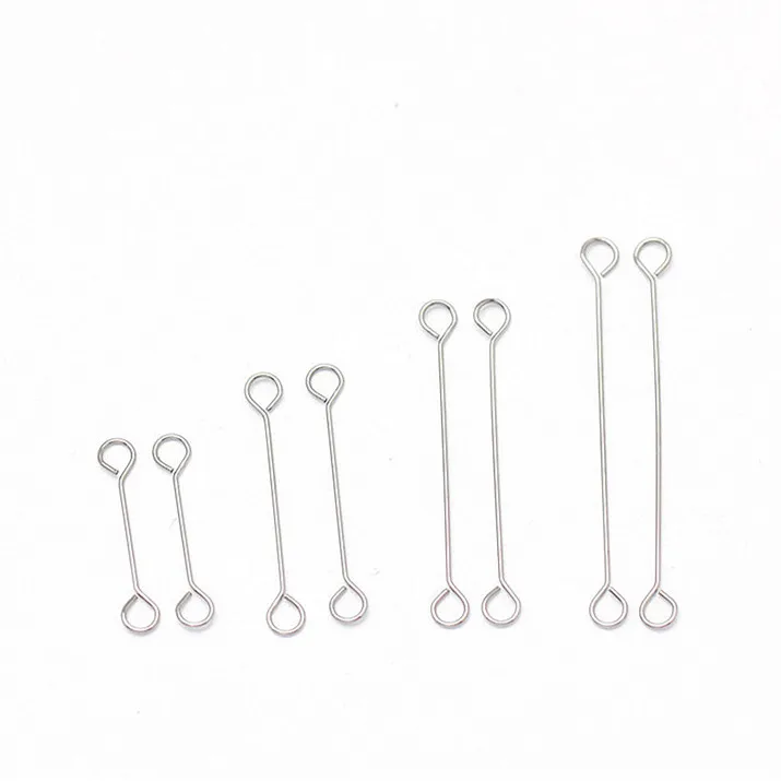 

15 20 25 30mm Stainless Steel Double Loops Connectors for Jewelry Making