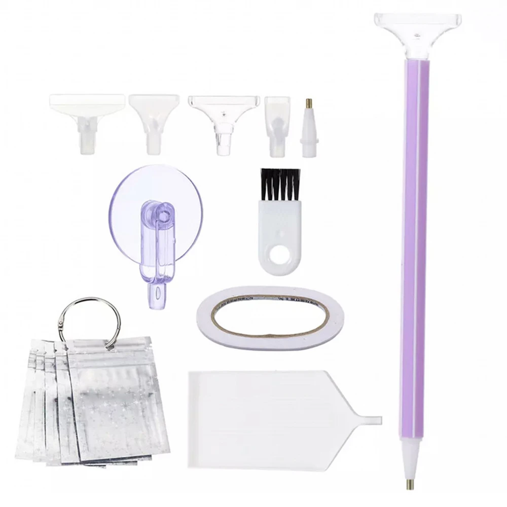 

15 шт., самозакрывающиеся контейнеры для алмазной живописи