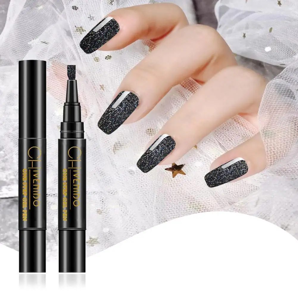

5ml Gel Nail Polish 74 Colors UV Gel One Step Nail To Soak Nail In Varnish 1 3 Off Easy Pen Gel Liquid Pen Polish Use E4H7