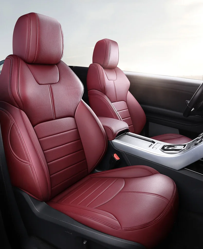 

custom cowhide car seat cover for Nissan Qashqai Sunny X-Trail Cima Fuga Cefiro murano accessories for cars interior styling