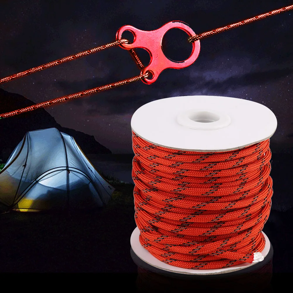 Нейлоновая веревка 20 м для палатки сада кемпинга садоводства или использования в