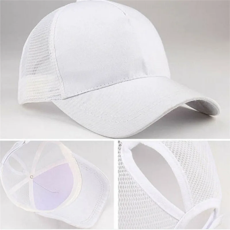 Бейсбольная кепка для мужчин, Casquette Femme, Мужская кепка, конский хвост, бейсболка, летняя кепка для женщин, Солнцезащитная Спортивная сетчатая Кепка, бейсболка в стиле хип-хоп