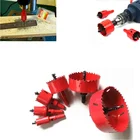 M42 сверлильные отверстия из быстрорежущей стали гипсокартон пластиковая железная пластина биметаллическая для алюминия железа нержавеющая сталь Сделай сам Металл Деревообработка