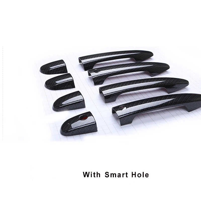 KOUVI ABS углеродное волокно наружная дверная ручка чаша декоративная крышка